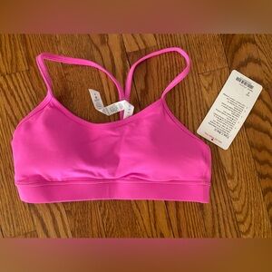 Lululemon Flow Y Bra Pink - NWT